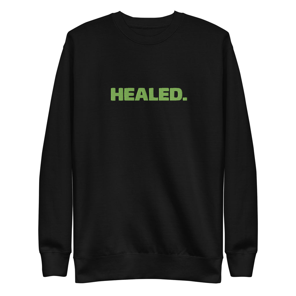 More than clothing — Healed represents growth, healing, and becoming whole. Minimal, premium pieces for those doing the inner work., we are healed, t-shirt, quality shirts, online store, healed, motivational shirt, motivational sweatshirt